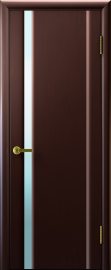Изображение товара Межкомнатная шпонированная дверь Luxor Legend Синай 1 (стекло белое) Венге остекленная